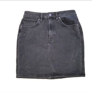 Superdry High Rise Denim Mini Skirt